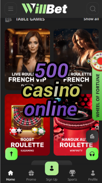 500 Casino Online - High Roller Casino Site-casinoorder.vip